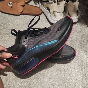 Nike Black and Pink Sneakers Modern Design